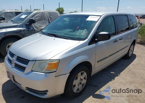 2008 Dodge Grand Caravan Se из США, поврежденный, VIN 2D8HN44H18R805228